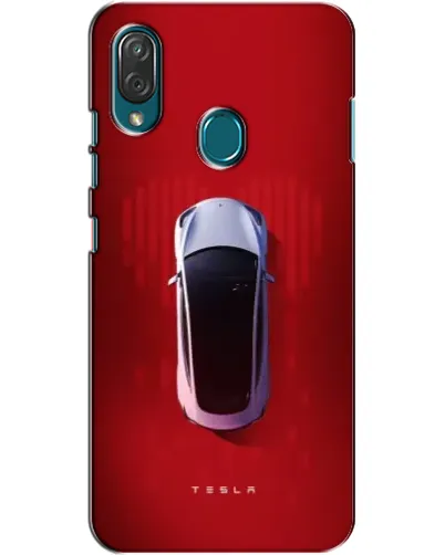 Чехол для ZTE Blade V10 Vita с картинкой «Tesla Top View» Чехол для ZTE Blade V10 Vita с картинкой «Tesla Top View»