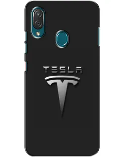 Чехол для ZTE Blade V10 Vita с картинкой «Стальной логотип Tesla» Чехол для ZTE Blade V10 Vita с картинкой «Стальной логотип Tesla»