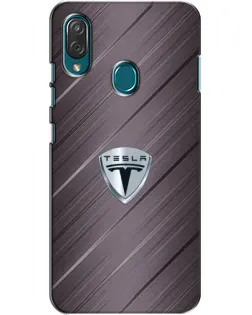 Чехол для ZTE Blade V10 Vita с картинкой «Металлическая текстура Tesla» Чехол для ZTE Blade V10 Vita с картинкой «Металлическая текстура Tesla»