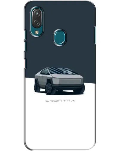 Чехол для ZTE Blade V10 Vita с картинкой «Серебристый Cybertruck Tesla» Чехол для ZTE Blade V10 Vita с картинкой «Серебристый Cybertruck Tesla»