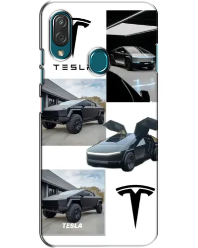 Чехол для ZTE Blade V10 Vita с картинкой «Коллаж Cybertruck Tesla» Чехол для ZTE Blade V10 Vita с картинкой «Коллаж Cybertruck Tesla»