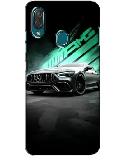 Чехол для ZTE Blade V10 Vita с картинкой «Темный Mercedes AMG»
