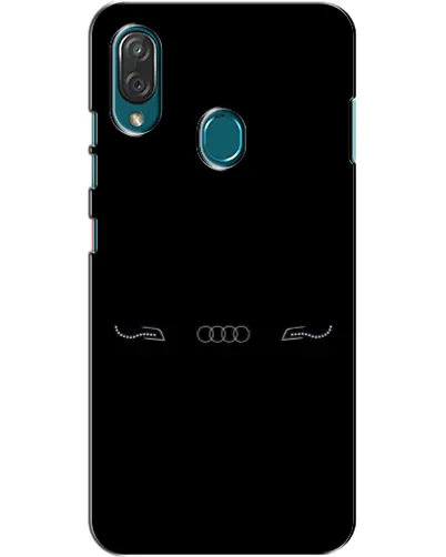 Чехол для ZTE Blade V10 Vita с картинкой «Audi — световой подпись»