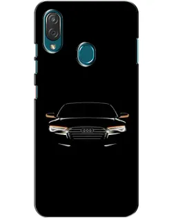 Чехол для ZTE Blade V10 Vita с картинкой «Audi — ночной контур» Чехол для ZTE Blade V10 Vita с картинкой «Audi — ночной контур»