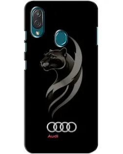 Чехол для ZTE Blade V10 Vita с картинкой «Графика — пантера и Audi» Чехол для ZTE Blade V10 Vita с картинкой «Графика — пантера и Audi»