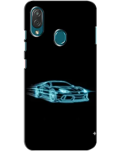 Чехол для ZTE Blade V10 Vita с картинкой «Неоновый контур Lamborghini» Чехол для ZTE Blade V10 Vita с картинкой «Неоновый контур Lamborghini»