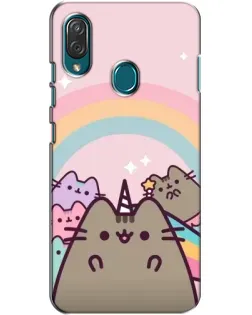 Чехол для ZTE Blade V10 Vita с картинкой «Единорог Pusheen» Чехол для ZTE Blade V10 Vita с картинкой «Единорог Pusheen»