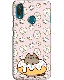 Чехол для ZTE Blade V10 Vita с картинкой «Пушин на пончике» Чехол для ZTE Blade V10 Vita с картинкой «Пушин на пончике»