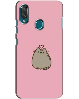 Чехол для ZTE Blade V10 Vita с картинкой «Pusheen сердце» Чехол для ZTE Blade V10 Vita с картинкой «Pusheen сердце»