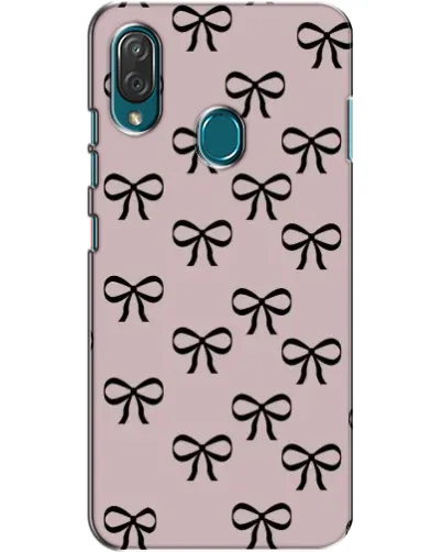 Чехол для ZTE Blade V10 Vita с картинкой «Черные бантики» Чехол для ZTE Blade V10 Vita с картинкой «Черные бантики»