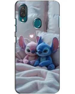 Чехол для ZTE Blade V10 Vita с картинкой «Плюшевые Стич Ангел» Чехол для ZTE Blade V10 Vita с картинкой «Плюшевые Стич Ангел»