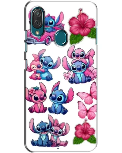 Чехол для ZTE Blade V10 Vita с картинкой «Стикеры Stitch и Angel» Чехол для ZTE Blade V10 Vita с картинкой «Стикеры Stitch и Angel»