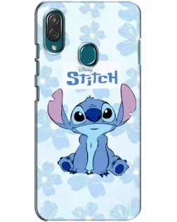 Чехол для ZTE Blade V10 Vita с картинкой «Stitch среди цветов» Чехол для ZTE Blade V10 Vita с картинкой «Stitch среди цветов»