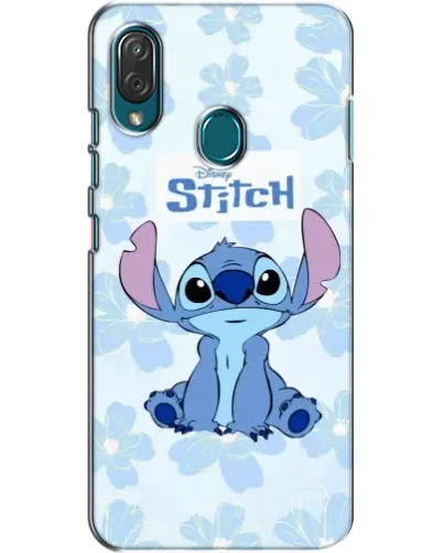 Чехол для ZTE Blade V10 Vita с картинкой «Stitch среди цветов» Чехол для ZTE Blade V10 Vita с картинкой «Stitch среди цветов»