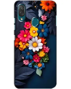 Чехол для ZTE Blade V10 Vita с картинкой «Цветочная феерия»