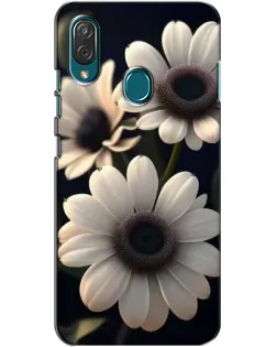 Чехол для ZTE Blade V10 Vita с картинкой «Белые маргаритки макро»