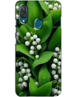 Чехол для ZTE Blade V10 Vita с картинкой «Ландыши в зелени»