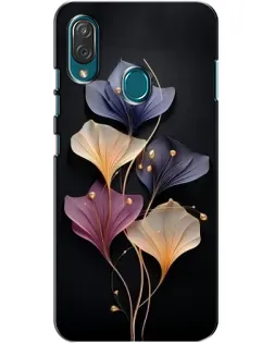 Чехол для ZTE Blade V10 Vita с картинкой «Лиловые цветы грации»