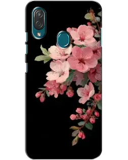 Чехол для ZTE Blade V10 Vita с картинкой «Розовая ветка сакуры»