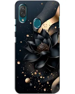Чехол для ZTE Blade V10 Vita с картинкой «Черный лотос»