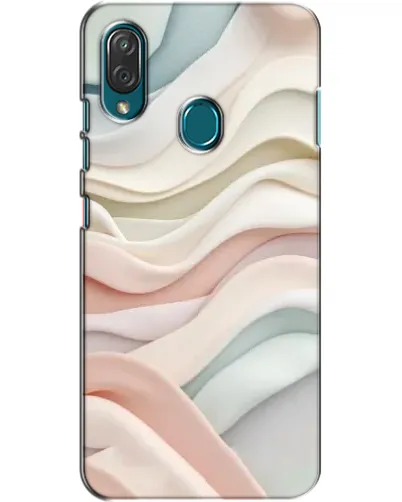 Чехол для ZTE Blade V10 Vita с картинкой «Пастельные нежные волны»