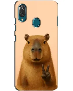 Чехол для ZTE Blade V10 Vita с картинкой «Капибара виктория» Чехол для ZTE Blade V10 Vita с картинкой «Капибара виктория»