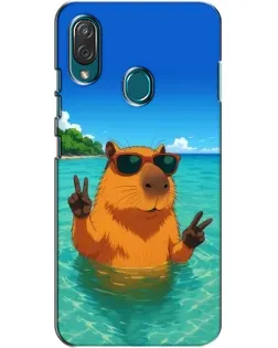 Чехол для ZTE Blade V10 Vita с картинкой «Морская капибара» Чехол для ZTE Blade V10 Vita с картинкой «Морская капибара»