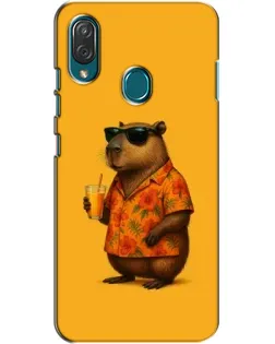 Чехол для ZTE Blade V10 Vita с картинкой «Капибара на отдыхе» Чехол для ZTE Blade V10 Vita с картинкой «Капибара на отдыхе»