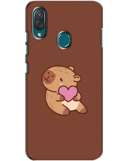Чехол для ZTE Blade V10 Vita с картинкой «Капибара с сердцем» Чехол для ZTE Blade V10 Vita с картинкой «Капибара с сердцем»