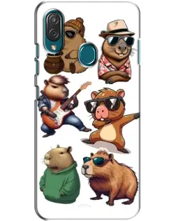 Чехол для ZTE Blade V10 Vita с картинкой «Крутые капибары музыканты» Чехол для ZTE Blade V10 Vita с картинкой «Крутые капибары музыканты»