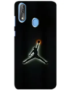 Чехол для ZTE Blade V10 с картинкой «Jordan Gradient Logo»