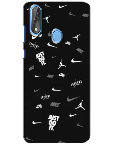 Чехол для ZTE Blade V10 с картинкой «Nike Black Pattern» Чехол для ZTE Blade V10 с картинкой «Nike Black Pattern»