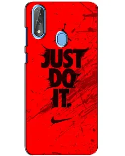 Чехол для ZTE Blade V10 с картинкой «Nike Just Do It»