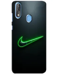 Чехол для ZTE Blade V10 с картинкой «Неоновый контур Nike» Чехол для ZTE Blade V10 с картинкой «Неоновый контур Nike»