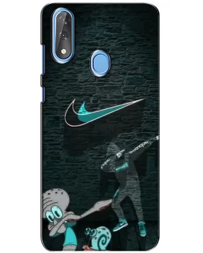Чехол для ZTE Blade V10 с картинкой «Спортивный арт Nike»