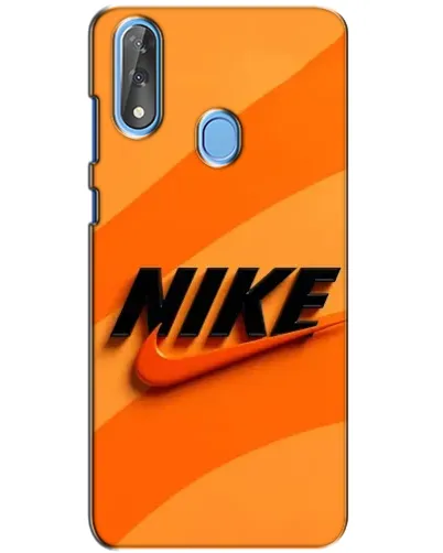 Чехол для ZTE Blade V10 с картинкой «Оранжевый драйв Nike»
