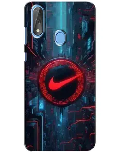 Чехол для ZTE Blade V10 с картинкой «Техногенный стиль Nike» Чехол для ZTE Blade V10 с картинкой «Техногенный стиль Nike»