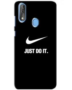 Чехол для ZTE Blade V10 с картинкой «Классический принт Nike» Чехол для ZTE Blade V10 с картинкой «Классический принт Nike»