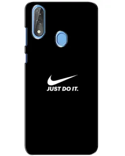 Чехол для ZTE Blade V10 с картинкой «Минимализм от Nike» Чехол для ZTE Blade V10 с картинкой «Минимализм от Nike»