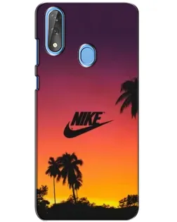 Чехол для ZTE Blade V10 с картинкой «Nike на закате солнца» Чехол для ZTE Blade V10 с картинкой «Nike на закате солнца»