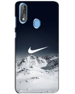 Чехол для ZTE Blade V10 с картинкой «Nike — зимние горы» Чехол для ZTE Blade V10 с картинкой «Nike — зимние горы»
