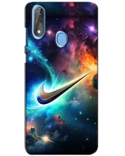 Чехол для ZTE Blade V10 с картинкой «Космический Nike Swoosh» Чехол для ZTE Blade V10 с картинкой «Космический Nike Swoosh»