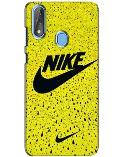 Чехол для ZTE Blade V10 с картинкой «Желтый текстурный Nike» Чехол для ZTE Blade V10 с картинкой «Желтый текстурный Nike»