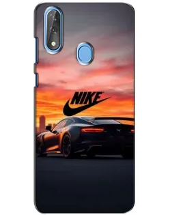 Чехол для ZTE Blade V10 с картинкой «Nike и суперкар» Чехол для ZTE Blade V10 с картинкой «Nike и суперкар»