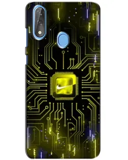Чехол для ZTE Blade V10 с картинкой «Nike — золотая искра» Чехол для ZTE Blade V10 с картинкой «Nike — золотая искра»