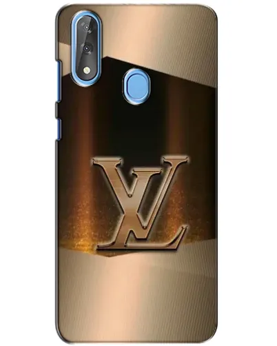 Чехол для ZTE Blade V10 с картинкой «LV — золотое сияние»