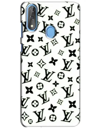 Чехол для ZTE Blade V10 с картинкой «Монохромный хаос LV»
