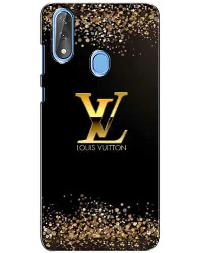 Чехол для ZTE Blade V10 с картинкой «LV — золотые искры»