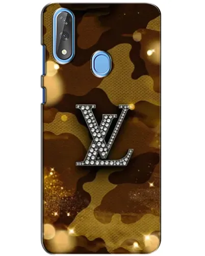 Чехол для ZTE Blade V10 с картинкой «Камуфляжный Louis Vuitton»