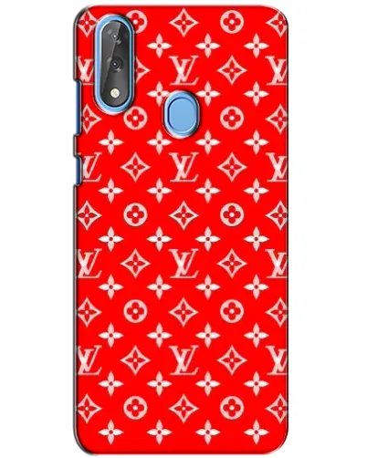 Чехол для ZTE Blade V10 с картинкой «Яркий паттерн LV»